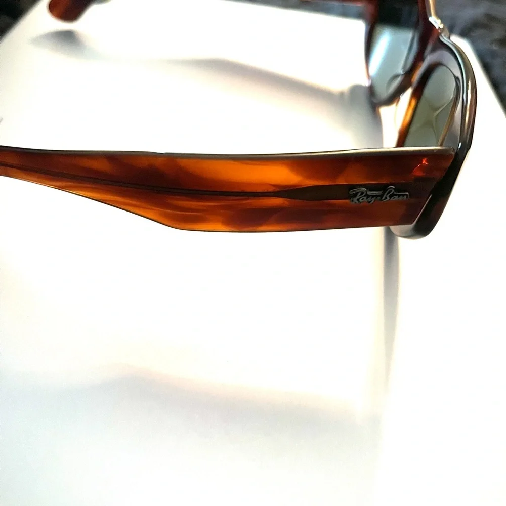Classic Brown Ray-bans. Worn a few times. - Picture 3 of 4